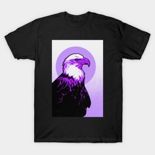 Retro Illustration of Bald Eagle T-Shirt